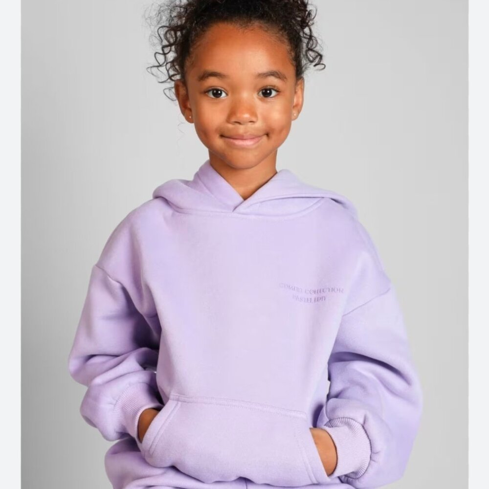 Comfrt Hoodie Girls Size Large Comfrt Collection Pastel Edit Purple Super Soft